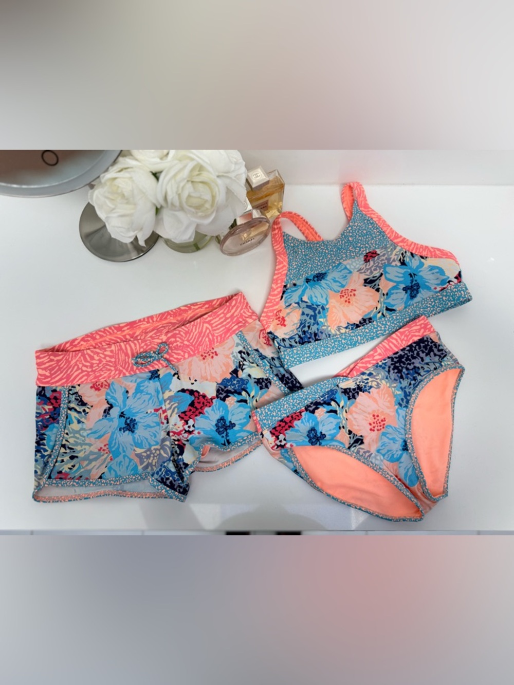 Athleta Girl Bora Bora Swim Set